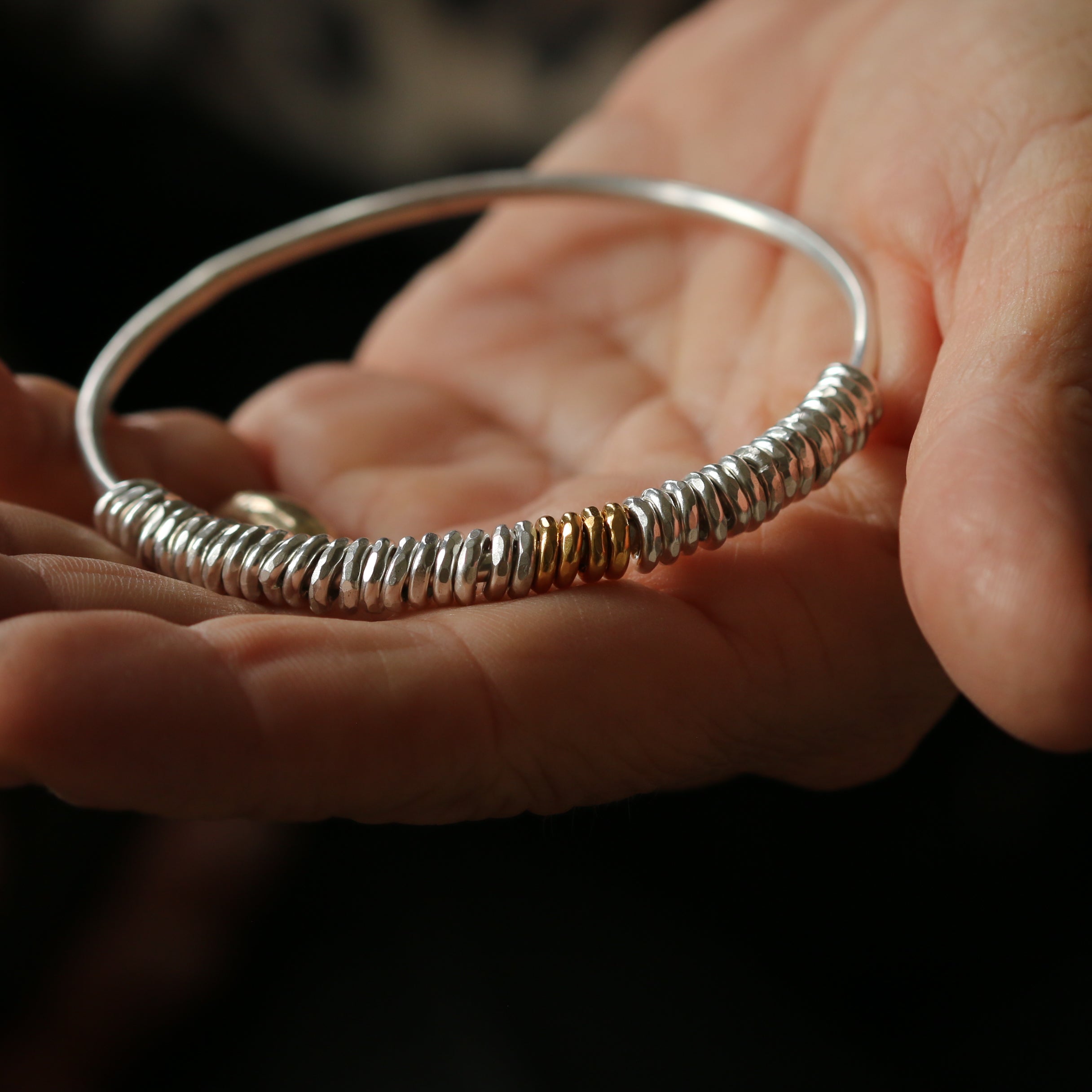 Silver Milestone Bangle