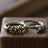 Gold and Silver Milestone Ring - Thumbnail 3