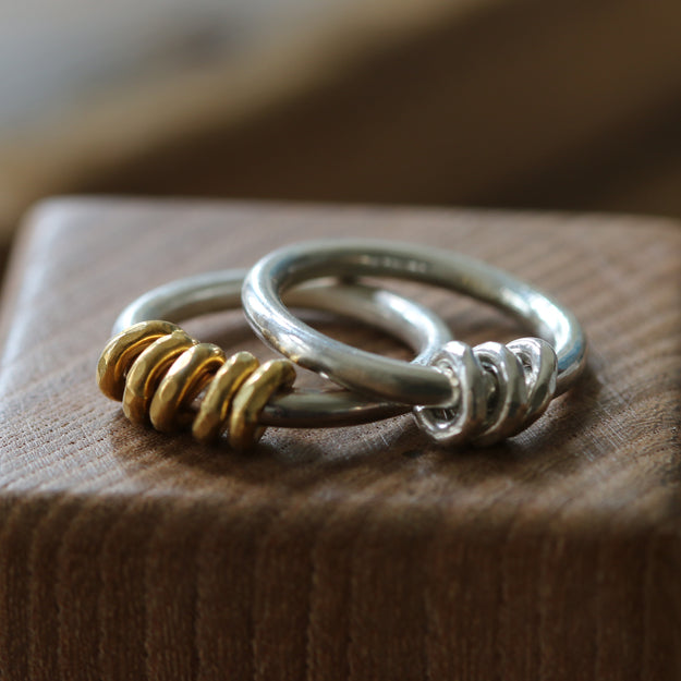 Gold and Silver Milestone Ring - Image 2
