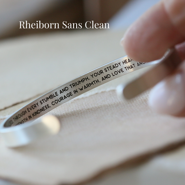 Men's Personalised Silver Cuff Bracelet - Image 6