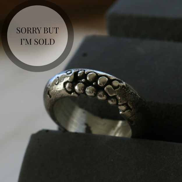 Silver Seafoam Ring (Polished) - Image 1
