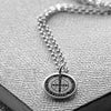 Personalised Silver Saint Benedict Necklace - Thumbnail 4