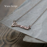Personalised Name Necklace - Image 6
