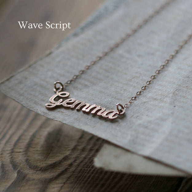 Personalised Name Necklace - Image 6