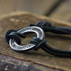 Personalised Silver Washer Bracelet - Thumbnail 3