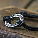 Personalised Silver Washer Bracelet - Image 3