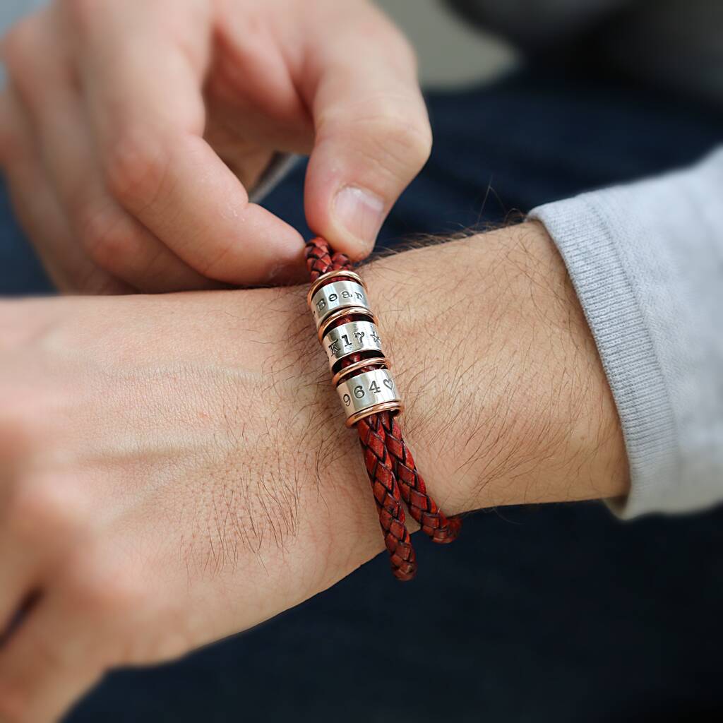 Individual Hand-stamped Silver Story Beads