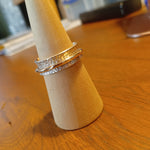 7mm Runes & Gold Spinning Ring