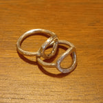 Cut out circle hole rings