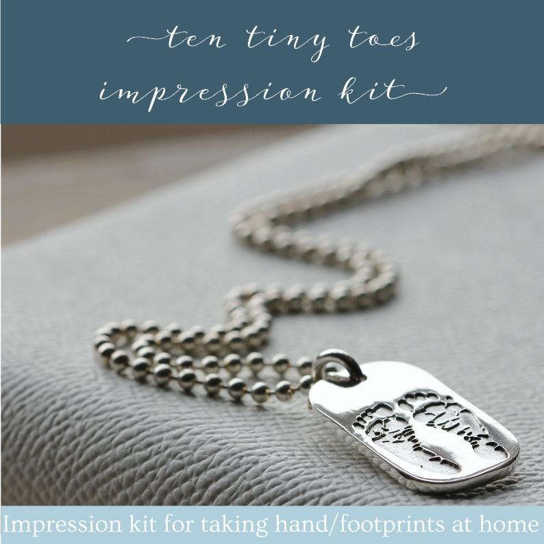 Ten Tiny Toes Hand & Footprint Impression kit
