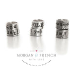 Individual Personalised Silver Story Beads - Image 1