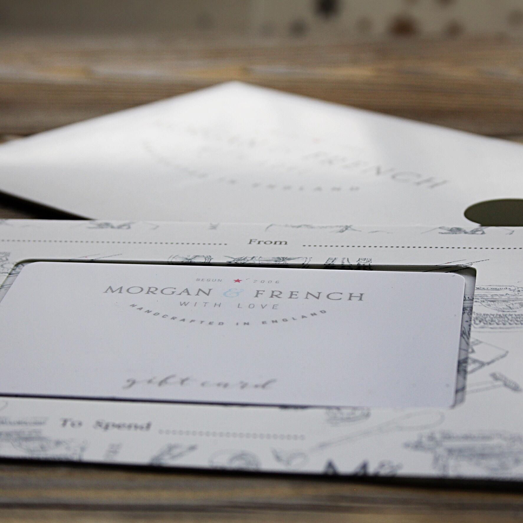 Morgan and French Gift Cards