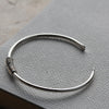 Silver Milestone Cuff Bangle - Thumbnail 2