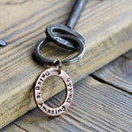 Personalised Copper Keyring - Image 2