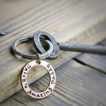 Personalised Copper Keyring - Image 3