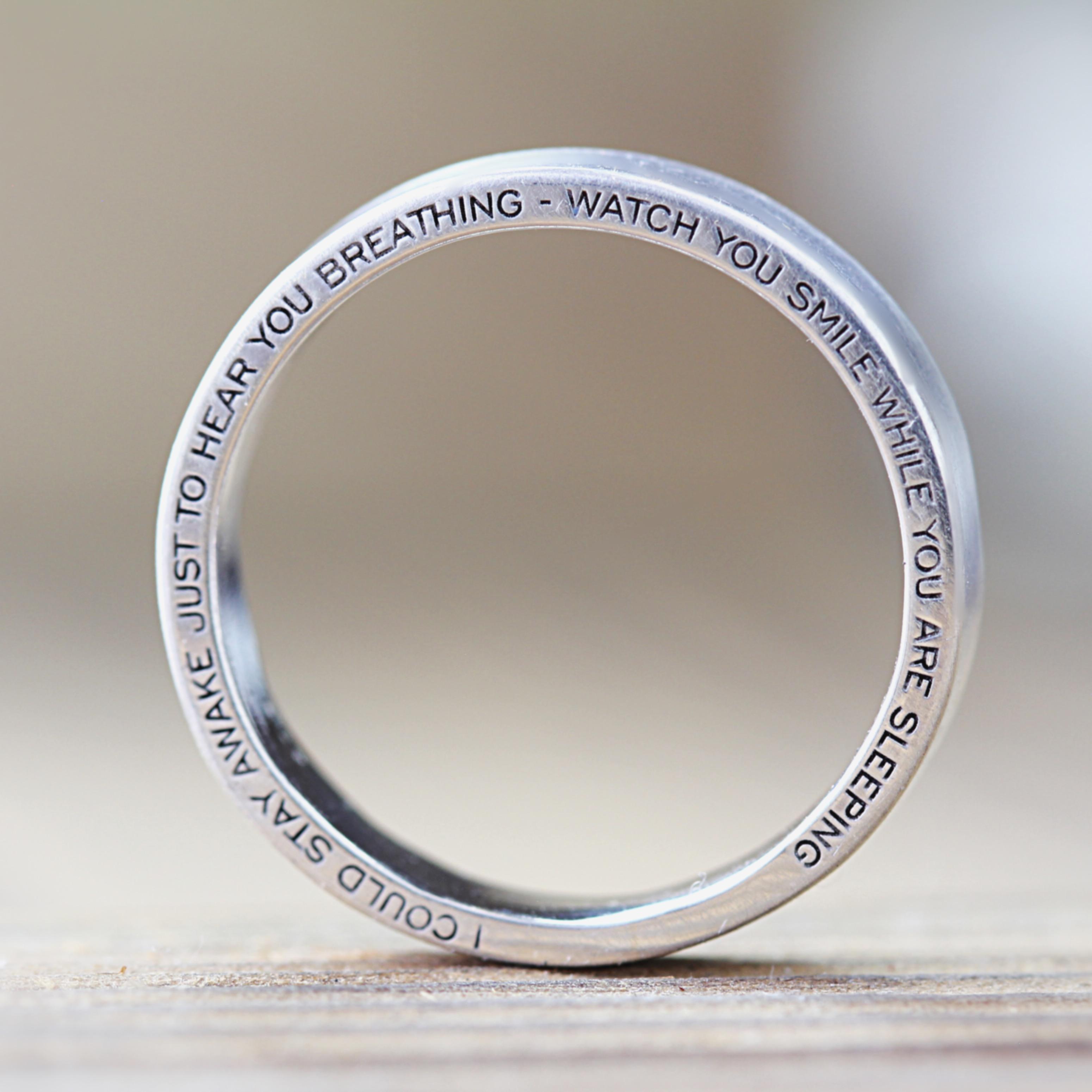 The HALO Engraved Ring