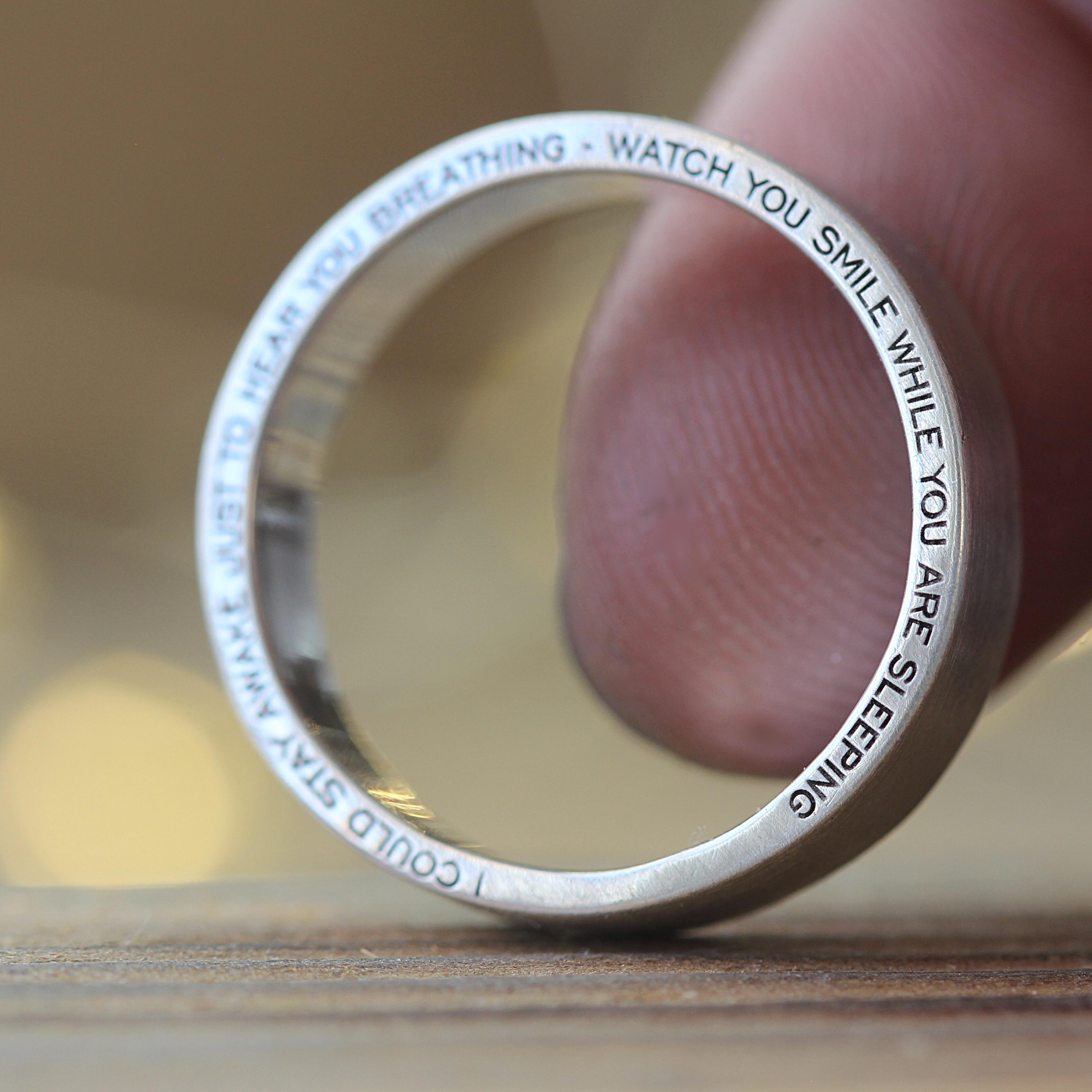 HALO Engraved Ring