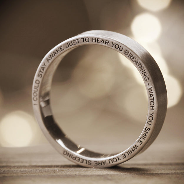 The HALO Engraved Ring