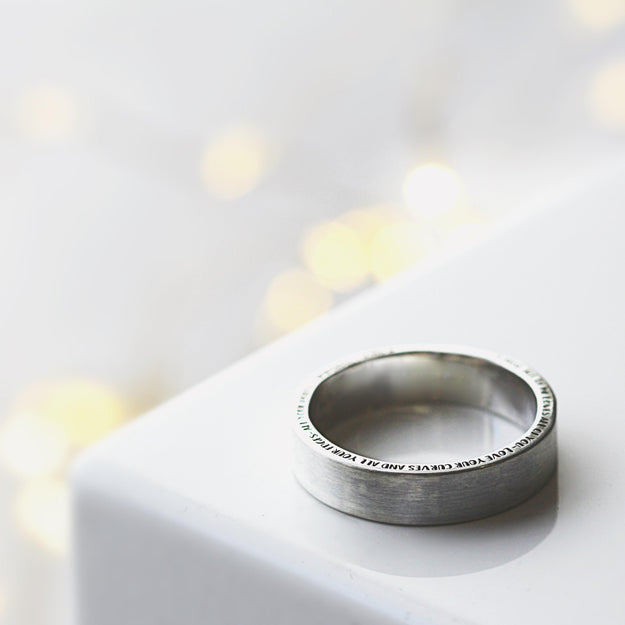 The HALO Engraved Ring