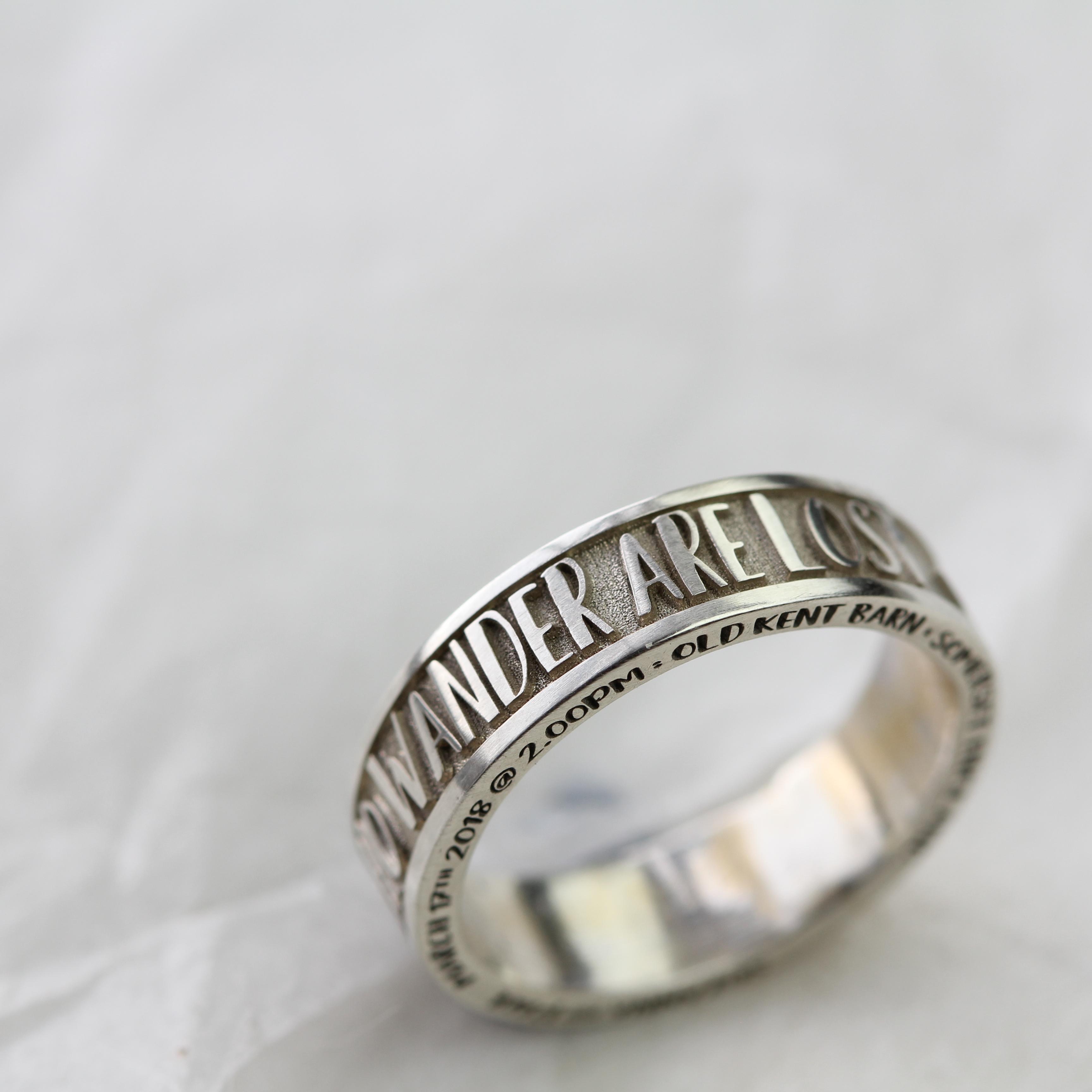 Personalised Promise Ring