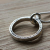 Personalised HALO Ring Necklace - Thumbnail 1