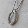 Personalised HALO Ring Necklace - Thumbnail 9