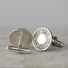 Personalised Silver Roman Numerals Cufflinks - Thumbnail 4