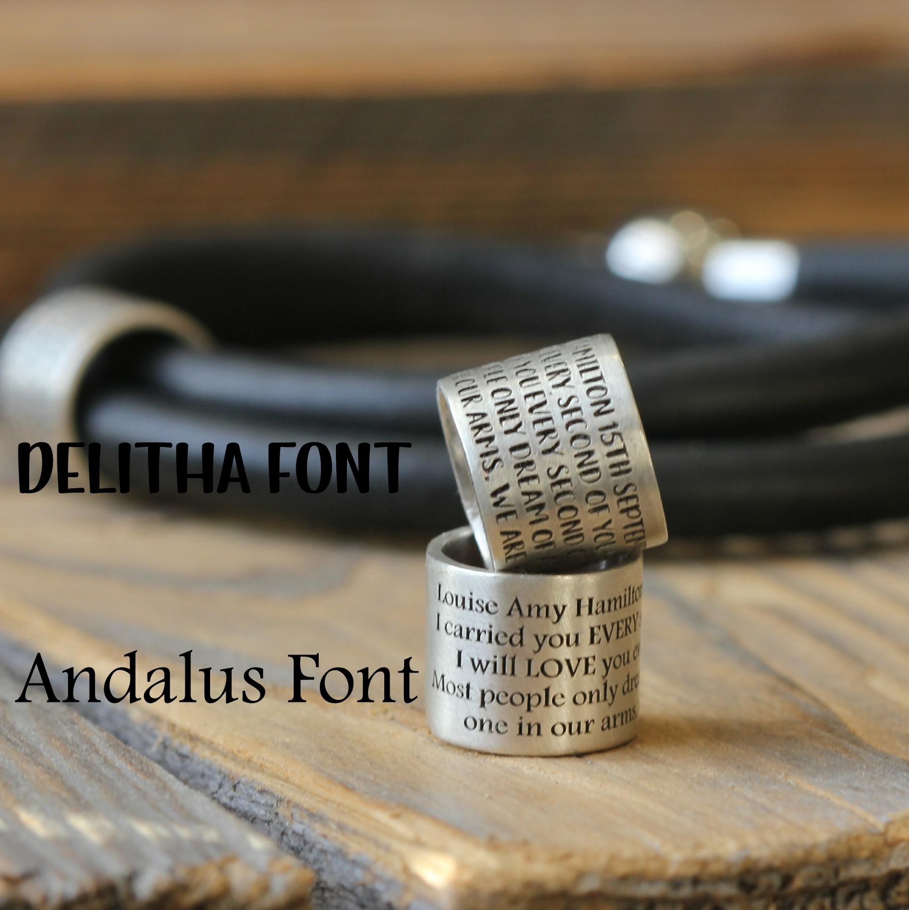 Personalized Story Bracelets | Silver Bracelets | Morgan & French