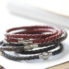 Leather and Silver Story Bracelet - Thumbnail 6