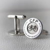 Personalised Cyclist Cufflinks - Thumbnail 1