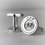 Personalised Cyclist Cufflinks - Image 1