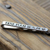 Personalised Silver Wedding Tie Clip - Thumbnail 3