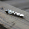 Personalised Silver Wedding Tie Clip - Thumbnail 5