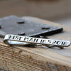 Personalised Silver Wedding Tie Clip - Thumbnail 2