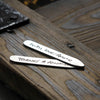 Own Handwriting Collar Stiffener Stays - Thumbnail 2