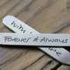 Own Handwriting Collar Stiffener Stays - Thumbnail 4