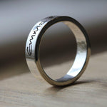 Own Handwriting Personalised Ring - Image 6