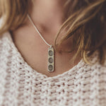 Fingerprint Ingot Necklace with Shaped Prints - Image 5