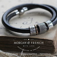 Story Bracelet with Fingerprint Bead - Thumbnail 2