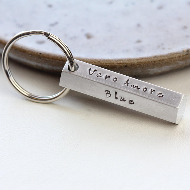 Personalised Hex Bar Keyring - Image 3