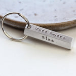 Personalised Hex Bar Keyring - Image 3