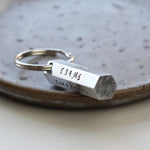 Personalised Hex Bar Keyring - Image 4