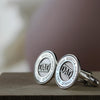 Personalised Silver Dad Cufflinks - Thumbnail 3