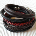 Individual Leather Story Bracelets - Image 4