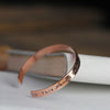 Personalised Copper Bangle - Thumbnail 3