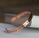 Personalised Copper Bangle - Image 4