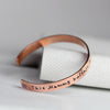 Personalised Copper Bangle - Thumbnail 1