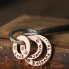 You Belong To Me Copper Personalised Keyring - Thumbnail 1