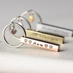 Personalised Square Bar Keyring - Image 6