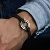 Personalised Silver Washer Bracelet - Thumbnail 4